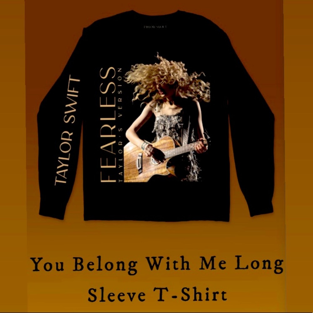 Taylor Swift You Belong With Me long sleeve Tshirt
